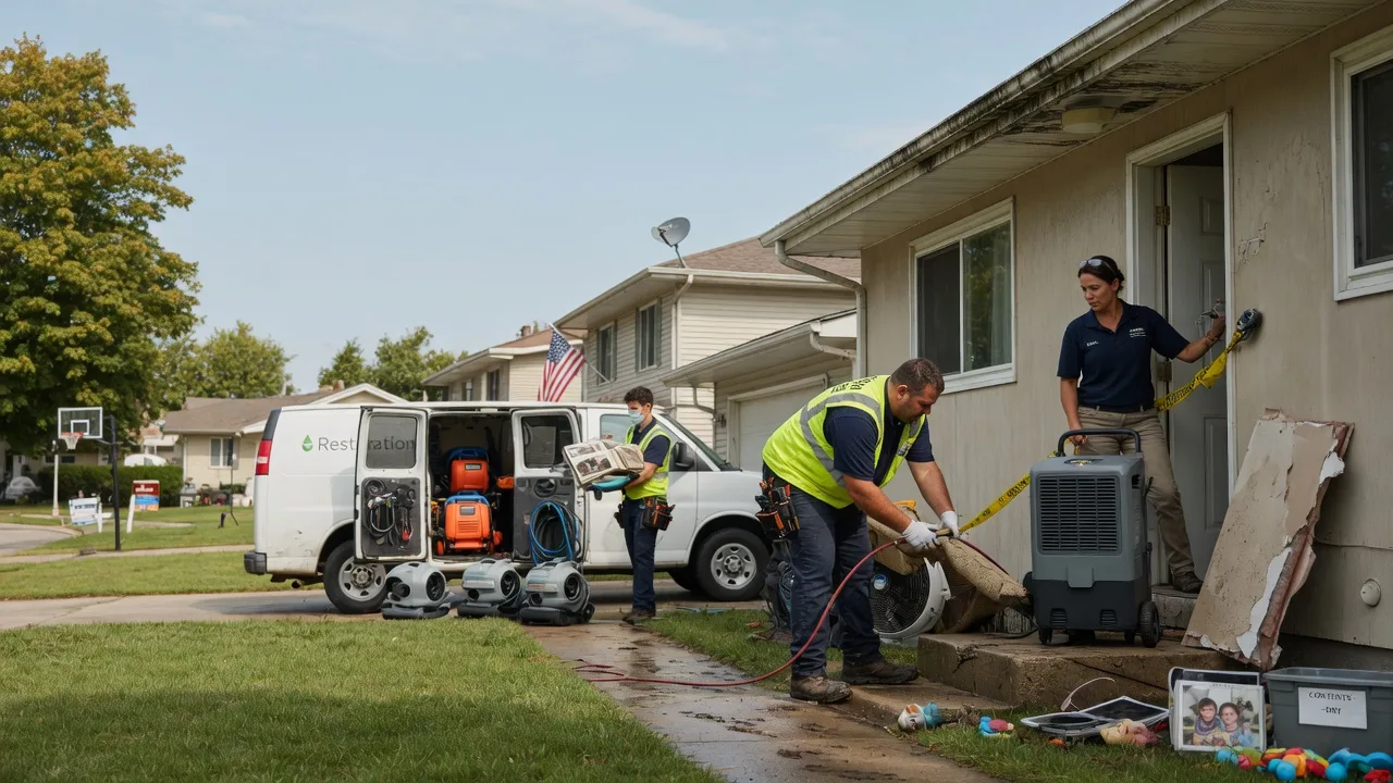 Water Damage Restoration in Sparta, MI near me